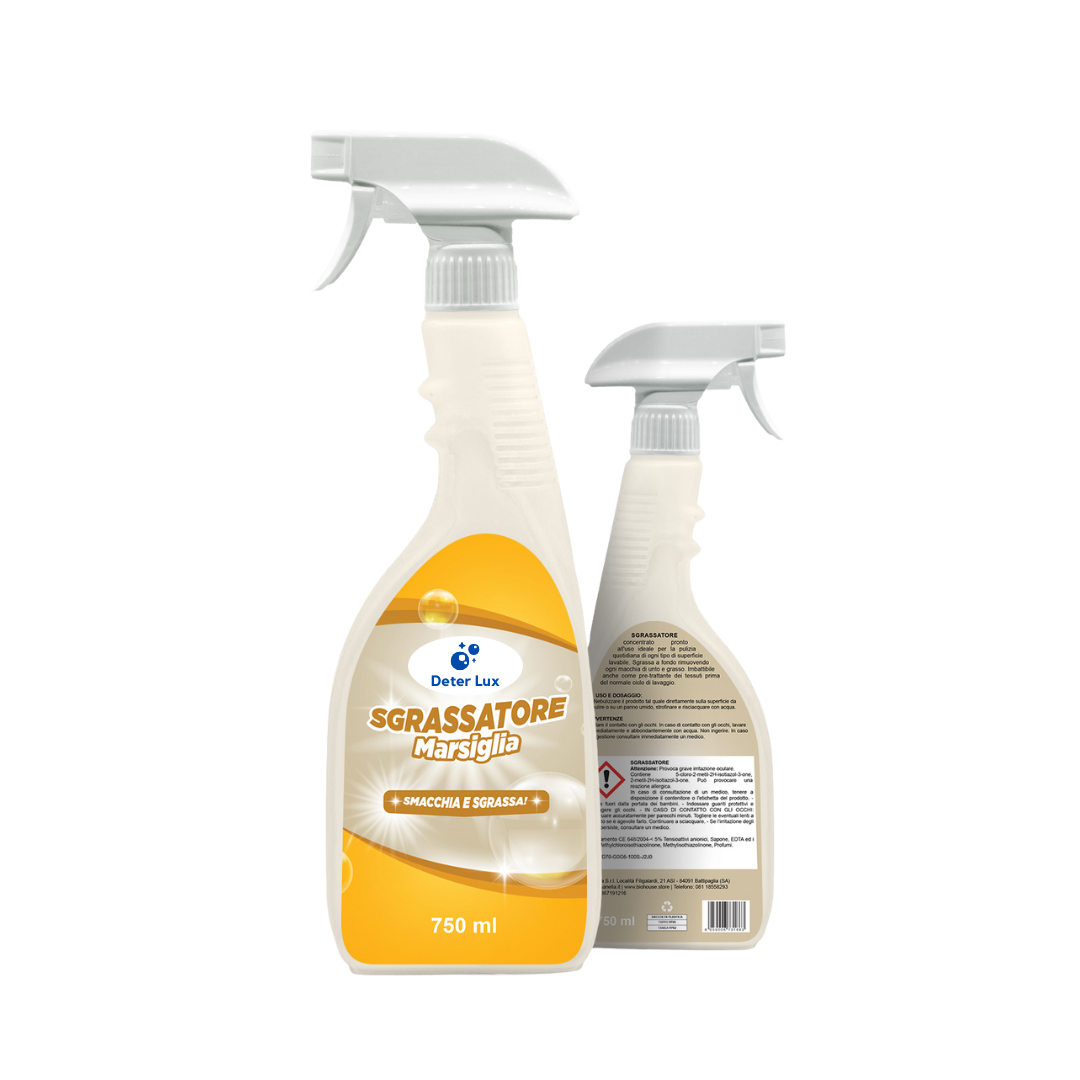 1 Cartone Sgrassatore Marsiglia - 16 Pezzi da 750 ML