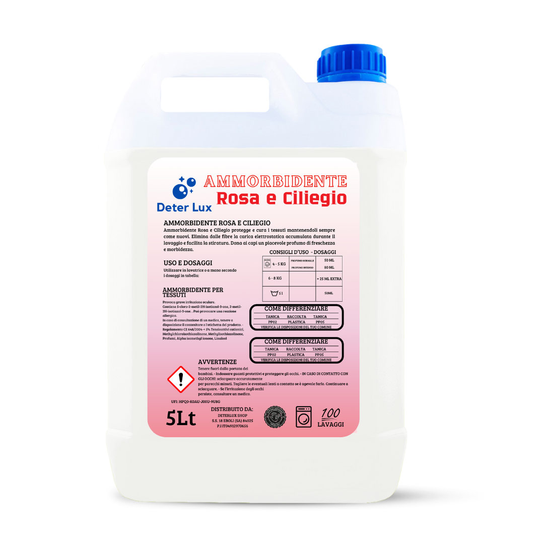 Ammorbidente Rosa e Ciliegio